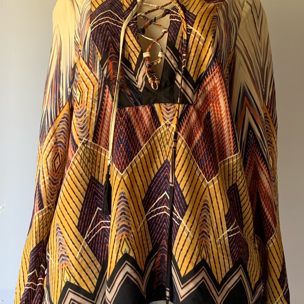 Multicolmulticolor figures blouse, Design Recipe